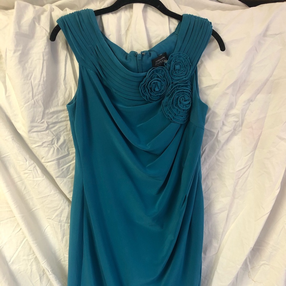Short blue Adrianna Papel dress